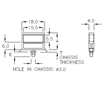 SPACER SUPPORT LD-13-2